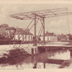 ijzeren brug te Haulerwijk